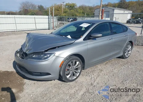 2015 Chrysler 200 S из США, поврежденный, VIN 1C3CCCDG5FN648852